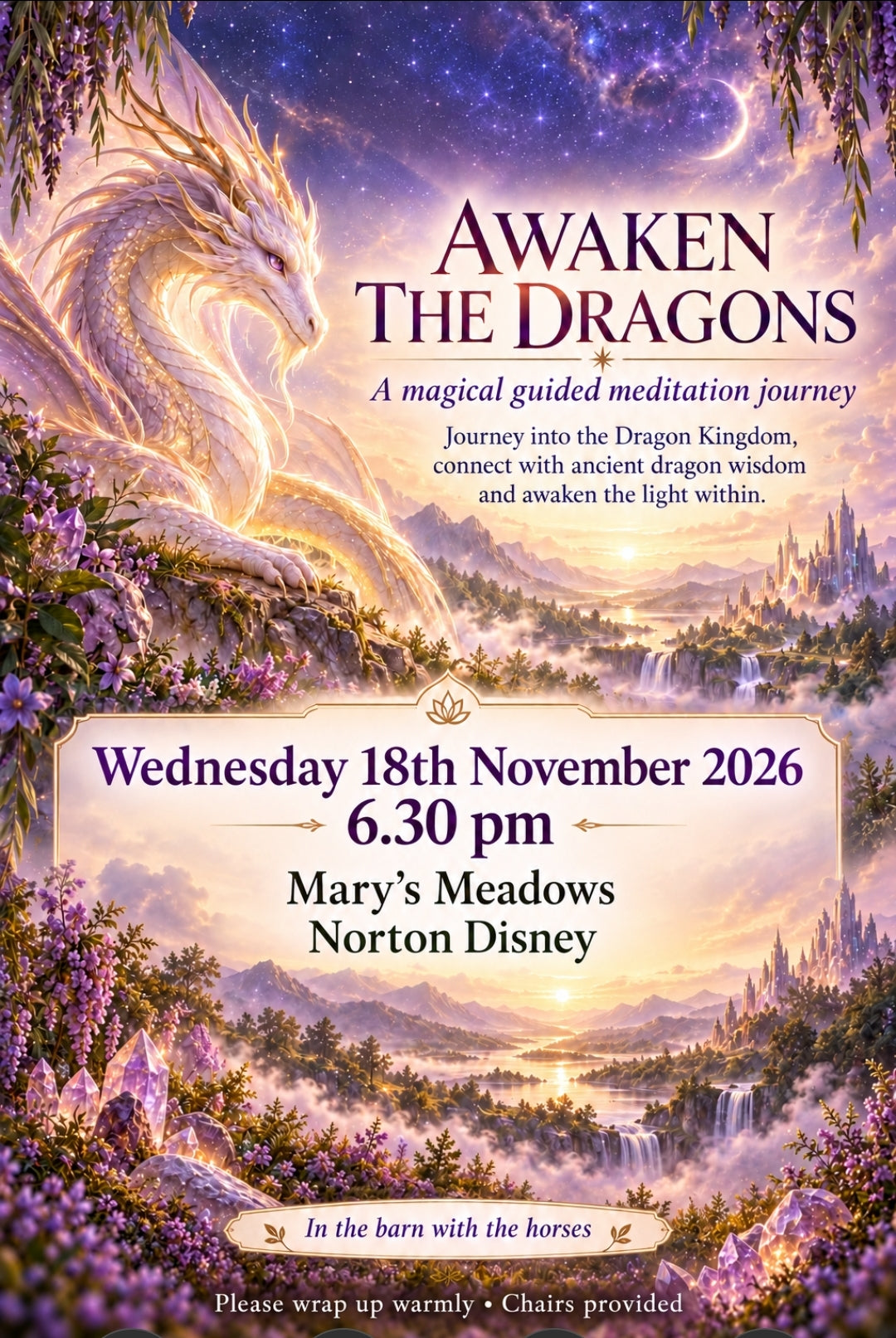 18th November Awaken The Dragons