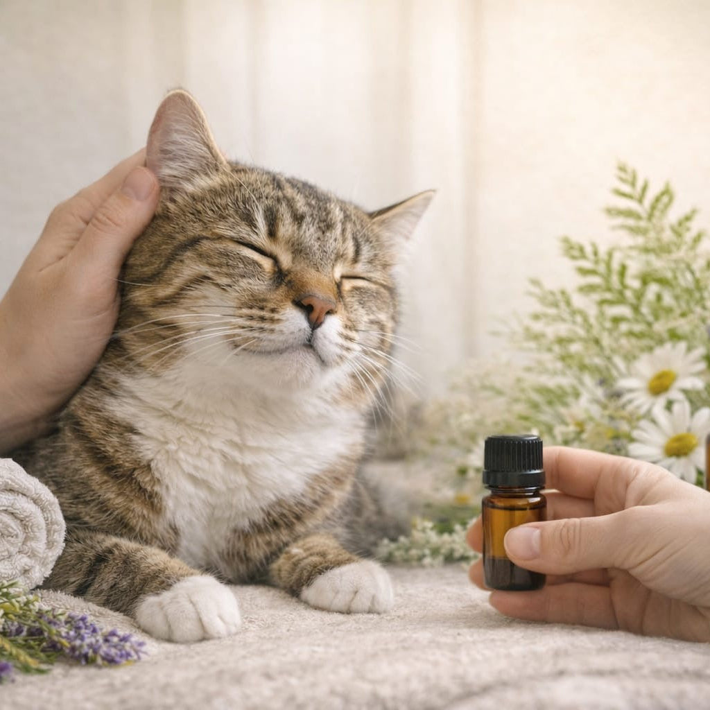 Cat Aromatherapy Wellness Enlightenment Session