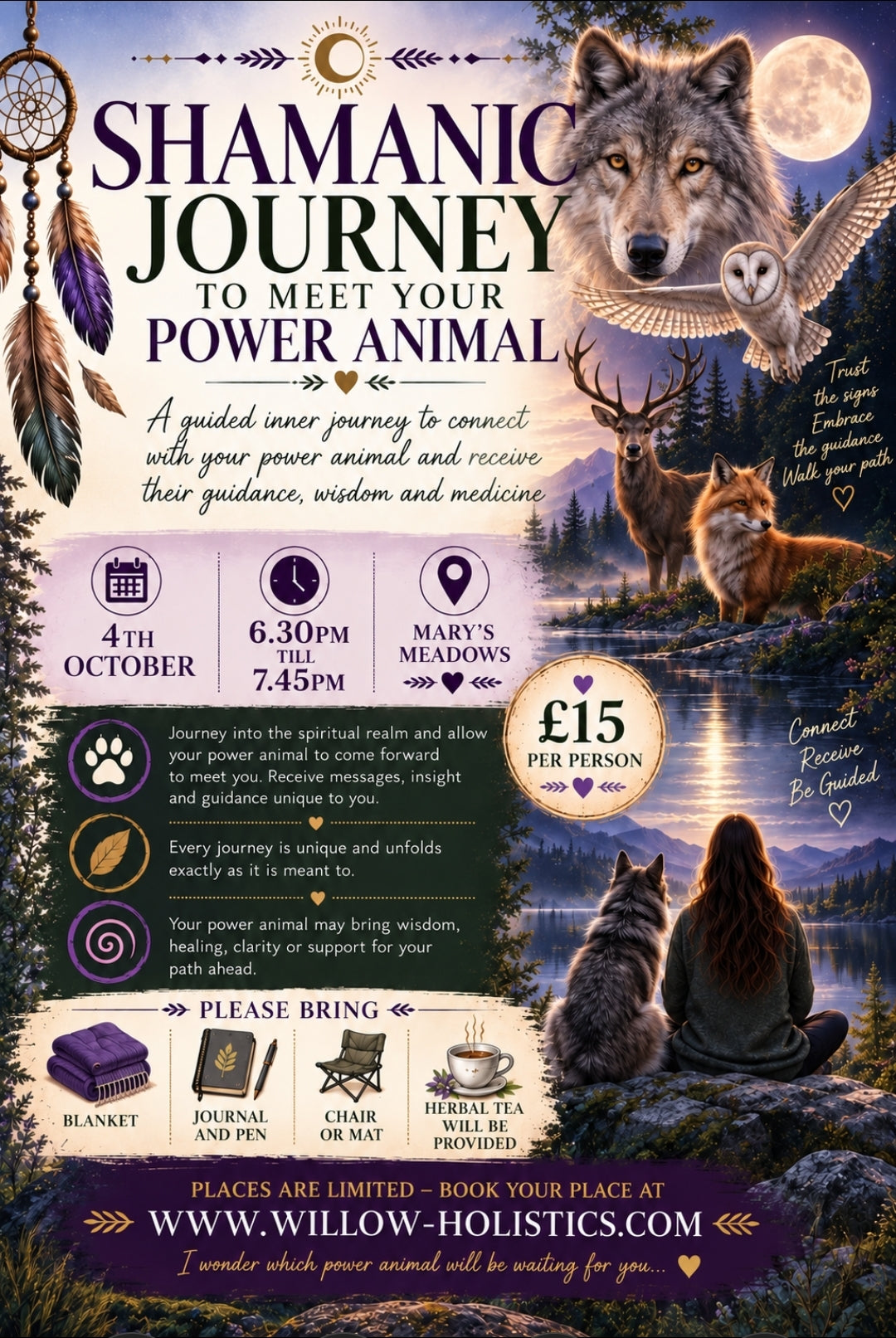 4th October Shamanic Power Animal Meditation