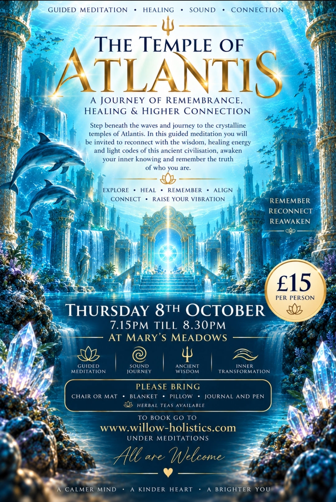 8th October The Temple Of Atlantis