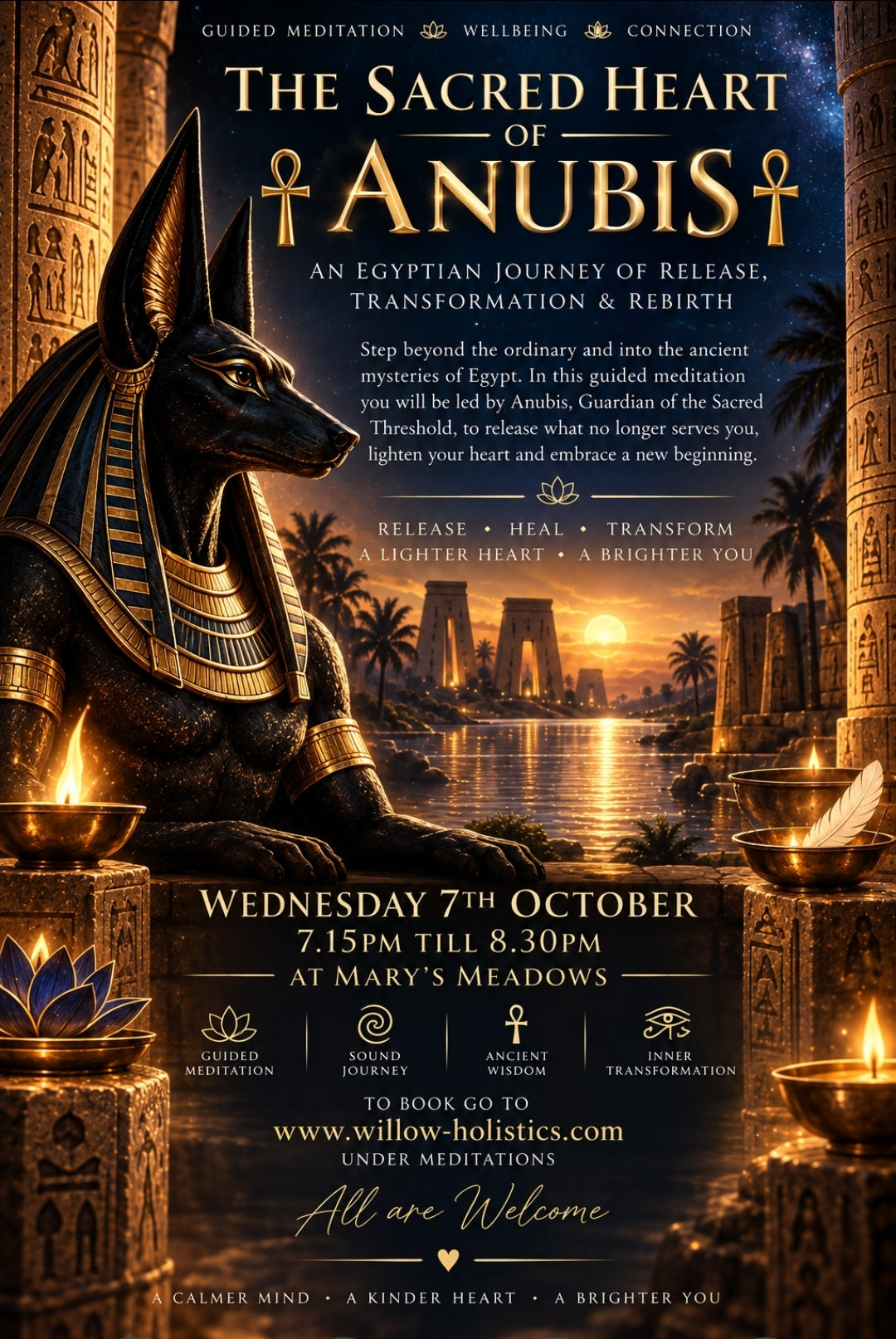 7th October The Sacred Heart of Anubis